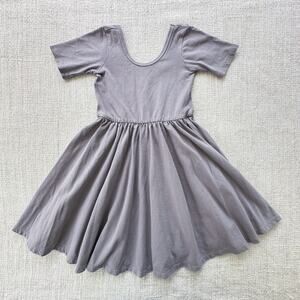 Alice & Ames Gray Short Sleeve Dress GUC 4